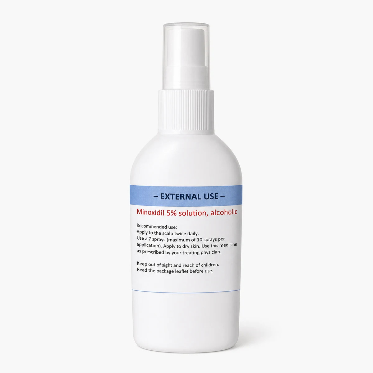 Topische Minoxidil 5%<br/>2 × 95 ml - Afbeelding 3