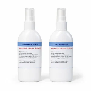 Topische Minoxidil 5% – 2 × 95 ml, twee flacons